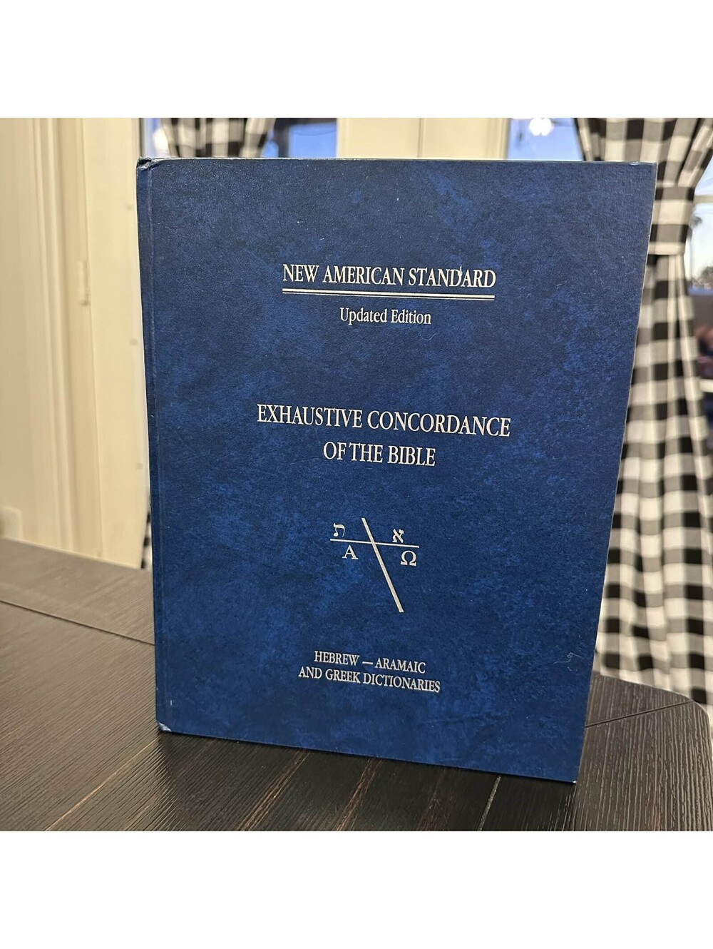 New American Standard Updated Edition Exhaustive Concordance Bible 1998 HC